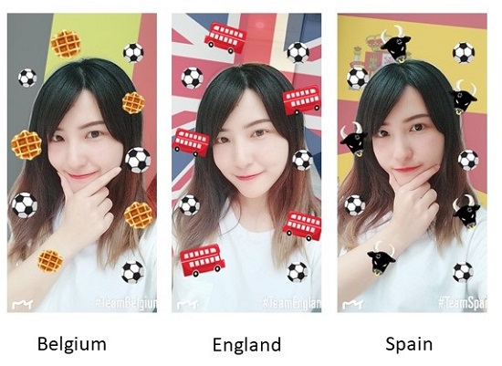 Xinh ‘lung linh’ cùng Meitu nhân mùa World Cup